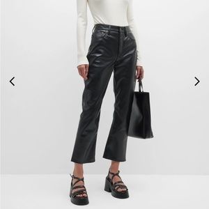 Citizens of Humanity NWT Isola Cropped Boot Leather